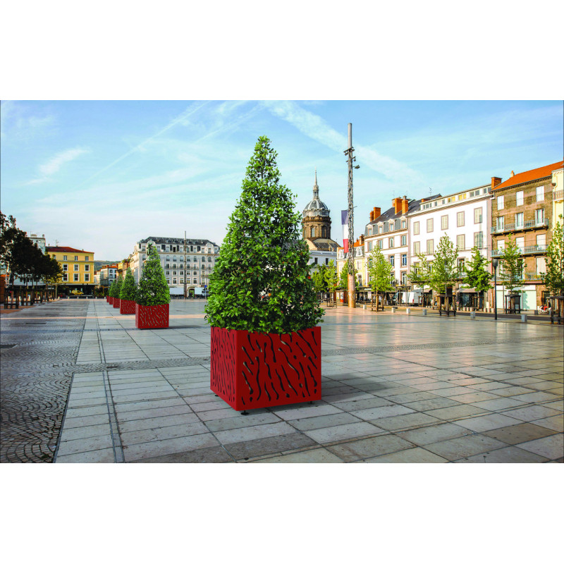 Jardinière moderne acier VENIZ direct urbain